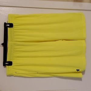 Under Armour Neon Yellow Athletic Shorts